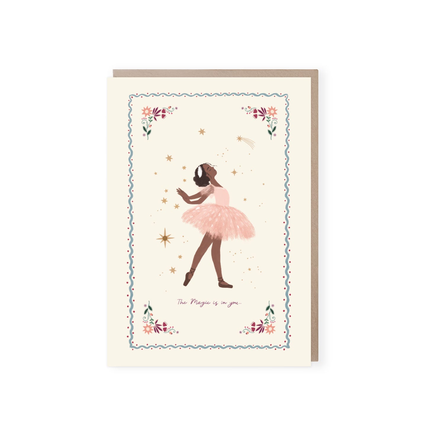 Ballerina Magic Greeting Card