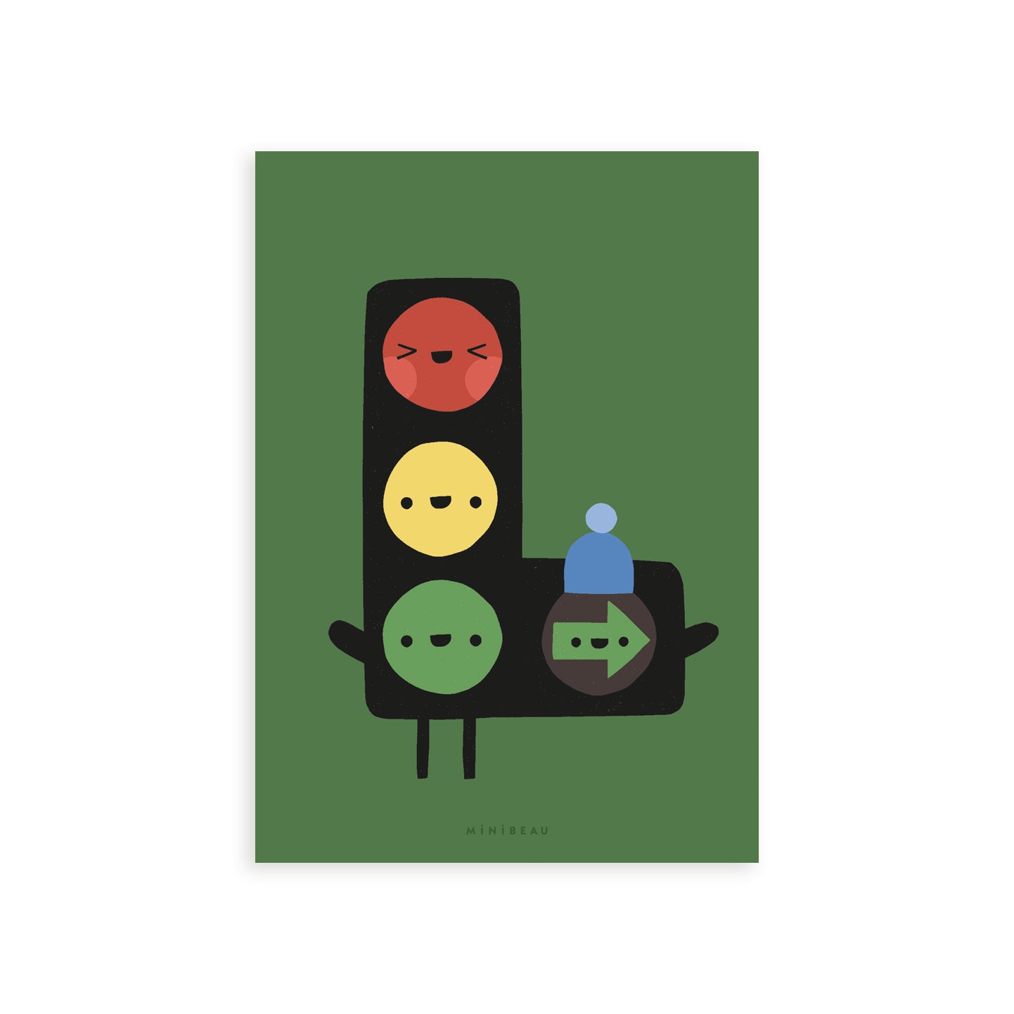Happy Alphabet Initial Art Prints - J - R