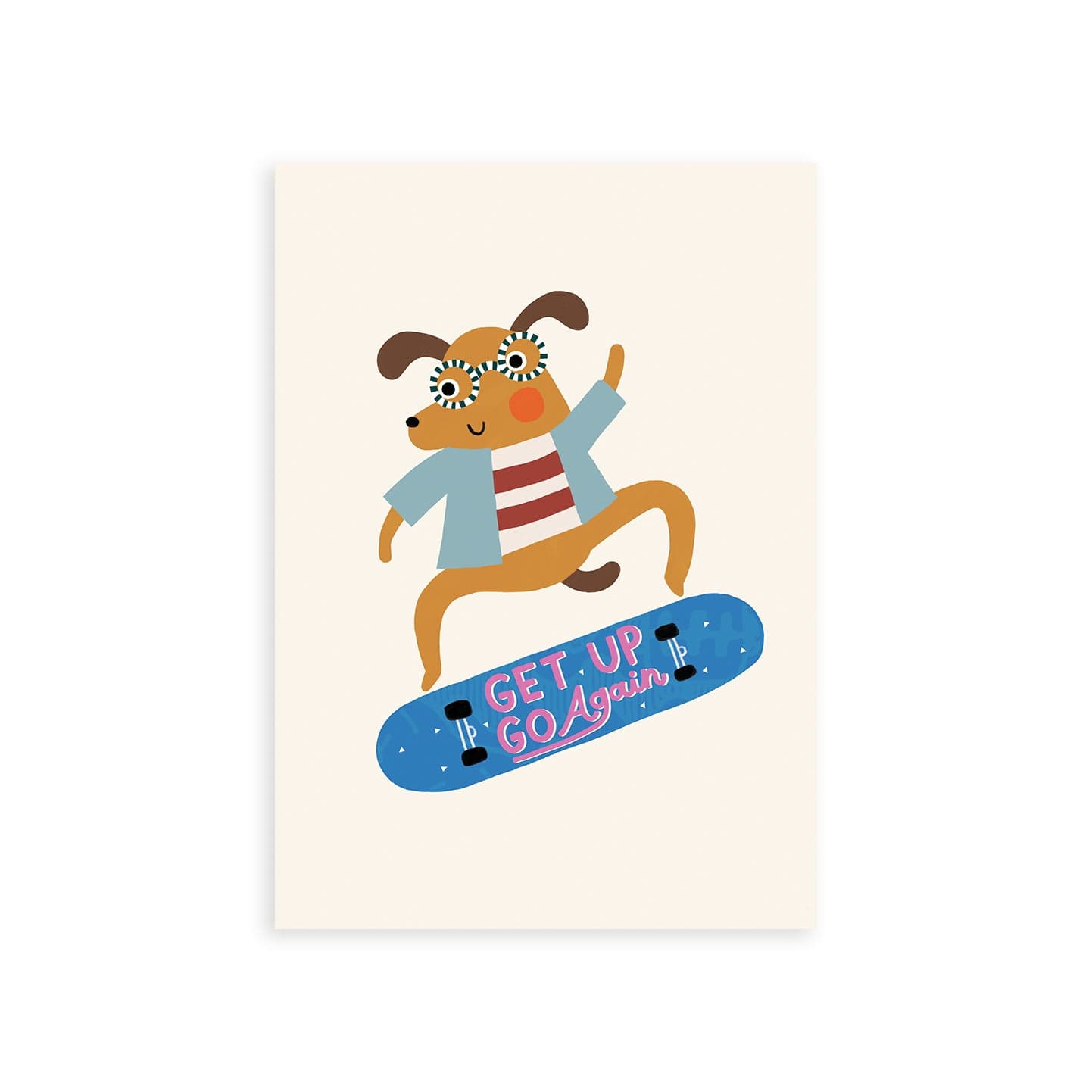 Rad Dog Art Print