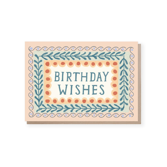 Birthday Wishes Greeting Card