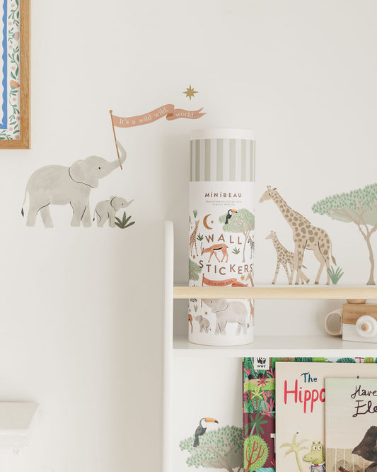 Pretty Serengeti Wall Stickers