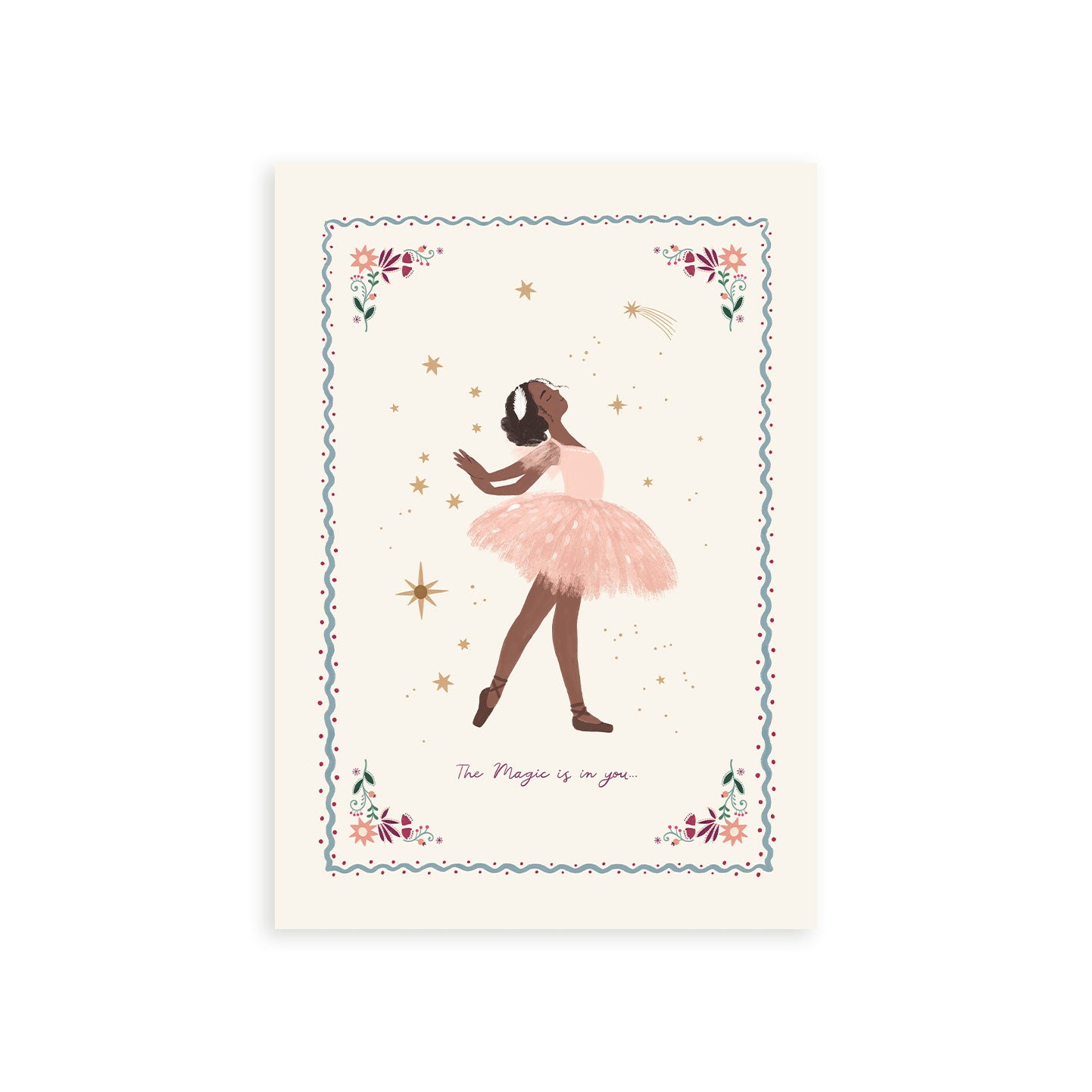 The Magic is in You Ballerina Art Print