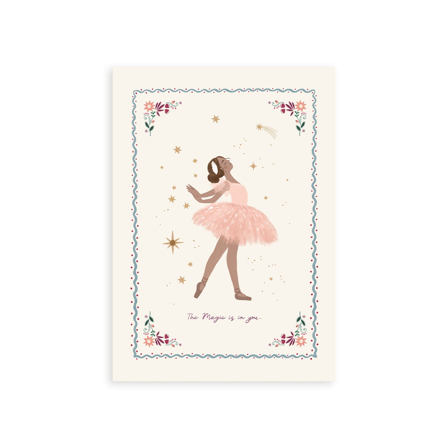 The Magic is in You Ballerina Art Print