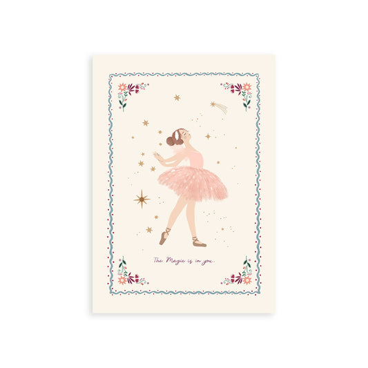 The Magic is in You Ballerina Art Print