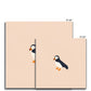 Safari - Puffin Square Art Print
