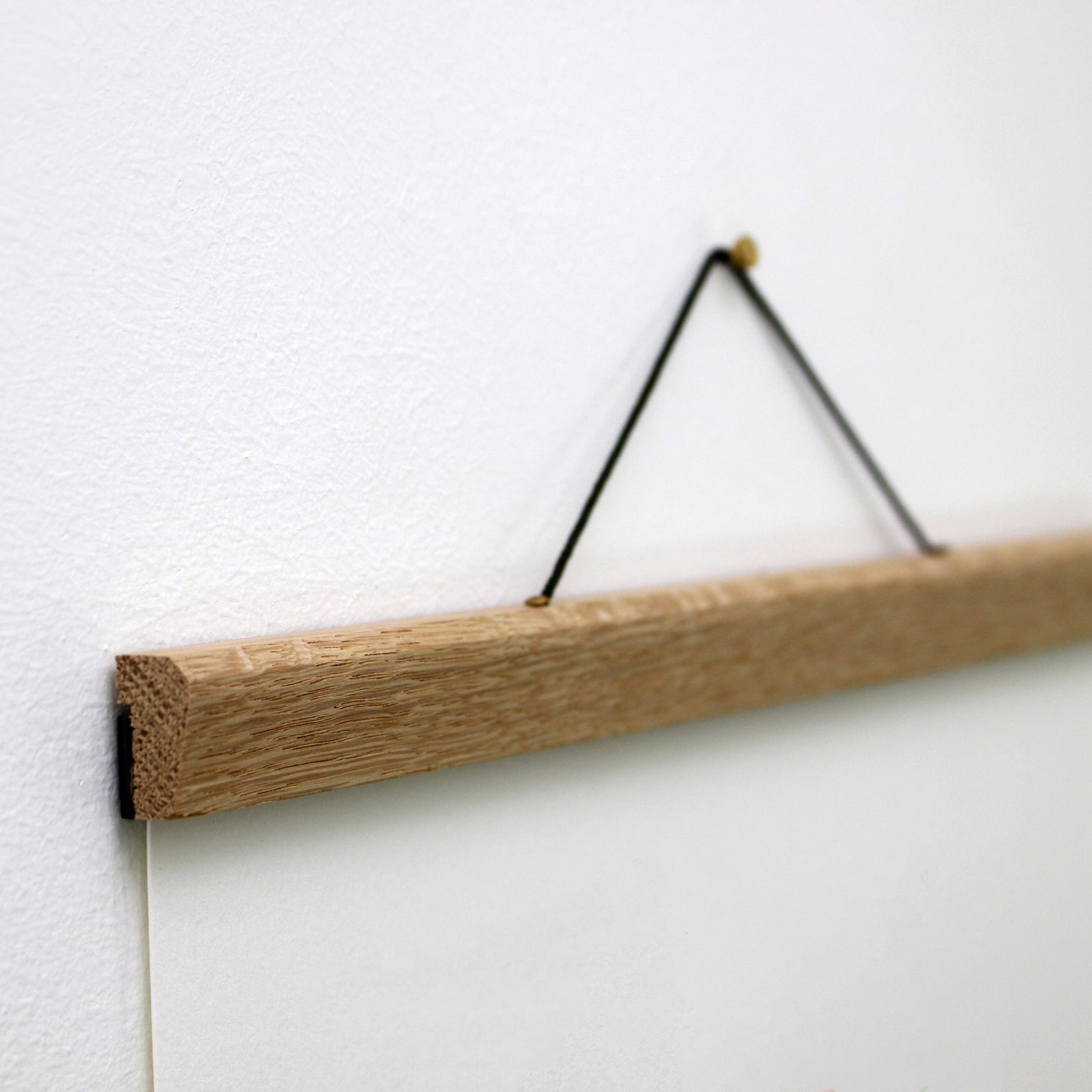 Oak wall hanger